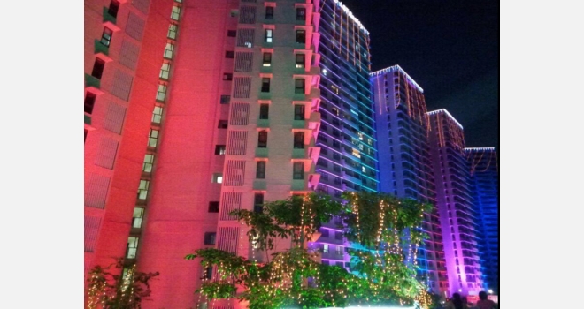 Larsen & Turbo Construction at Powai , Premium Construction by  well know construction masters.