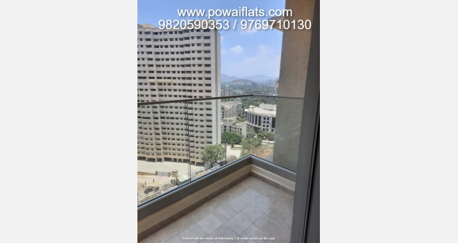 2 BHK for rent in brand new building of Hiranandani Gardens, Powai
