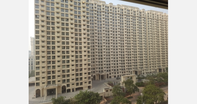2 BHK semi furnished brand new flat for rent in Hranandan Gardens, Powai