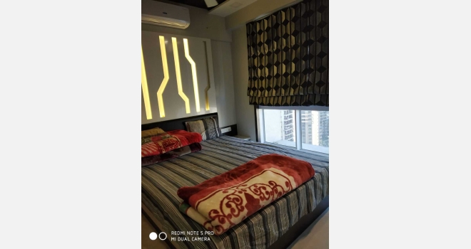 3 & 1/2 BHK , 2200 SQ.FT, Fully Furnished flat for rent in Burberry, Nahar Amrit Shakti, Chandivali