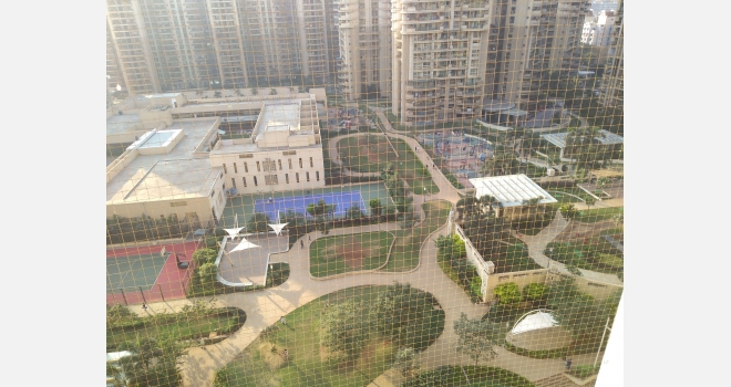 2 BHK rental flat in Nahar Amrit Shakti, Chandivali fully furnished on higher floor and garden facing