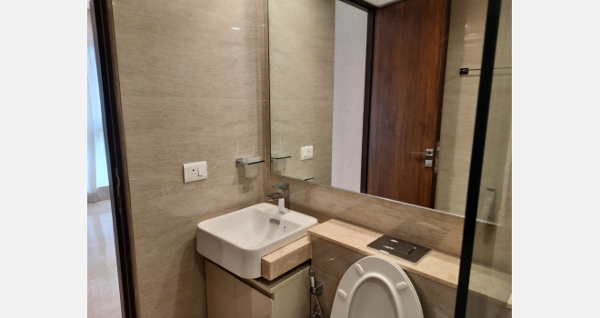 2 BHK semi furnished brand new flat for rent in Hranandan Gardens, Powai