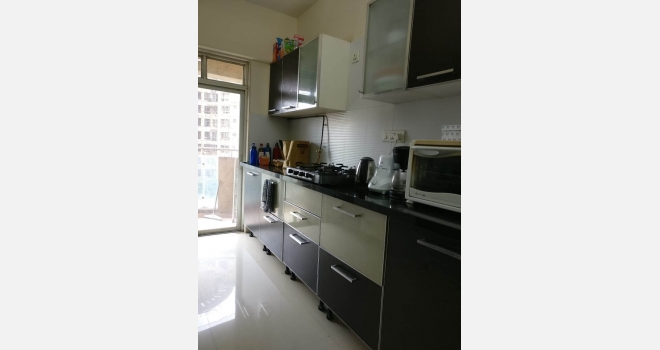 3 BHK  Semi Furnished for rent in new 8 towers, Nahar Amrit Shakti, Chandivali