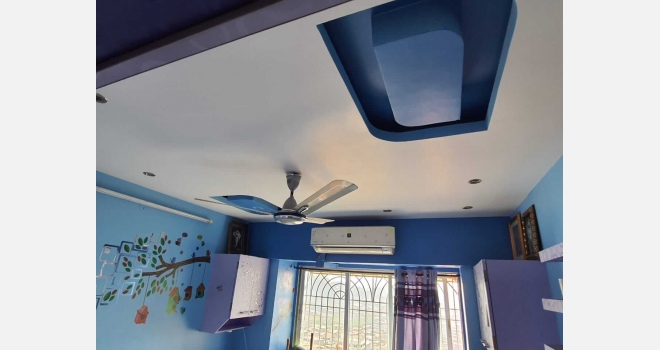 3 BHK interior done up flat in Nahar Amrit Shakti
