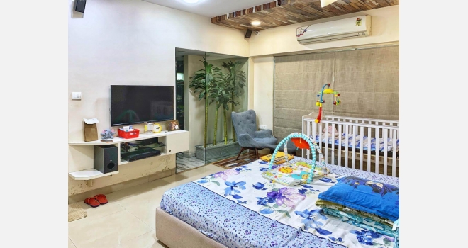 Interior done up 3 BHK flat for lease in Nahar Amrit Shakti