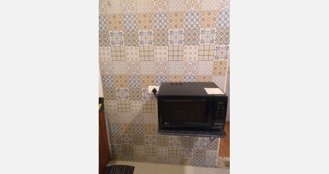 2 BHK rental flat in Nahar Amrit Shakti, Chandivali fully furnished on higher floor and garden facing