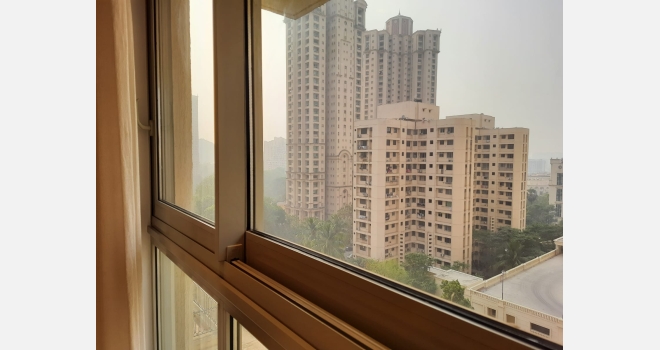 2 BHK semi furnished brand new flat for rent in Hranandan Gardens, Powai