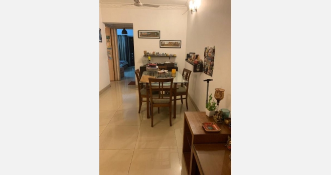 2 BHK semi furnished flat for lease in FRANGIPANI FIORELLO building, Chandivali