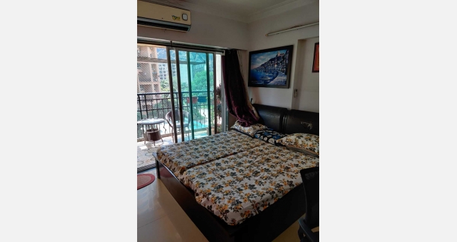 3 BHK beautifully interior done up flat for lease in Nahar Amrit Shakti
