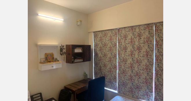 2 BHK fully furnished flat for lease in Emerald Isle