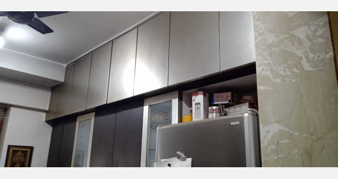 3 BHK fully furnished interior done up flat in chandivali for rent