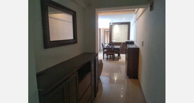 3 BHK furnished aprtment for lease in Nahar Amrit Shakti Chandivali