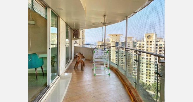Interior done up 3 BHK flat for lease in Nahar Amrit Shakti