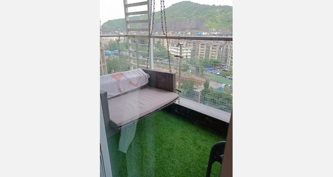 2 BHK beautifully interior done up flat for lease in Yvonne , Nahar Amrit Shakti, Chandivali