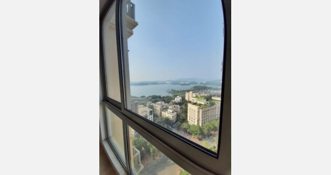 2 BHK semi furnished flat for rental in Atlantis building a brand-new new construction of Hiranandani developer in Powai.