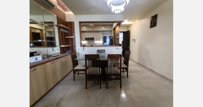 2.5 BHK Fully Furnished, Interior done up flat for lease in Emerald Isle
