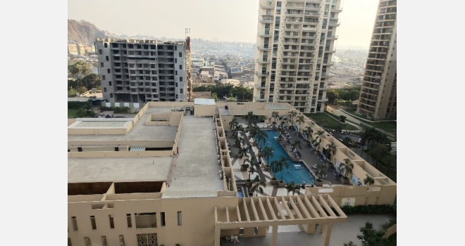 3 BHK fully furnished flat for sale in Arum Allamanda Building, Chandivali
