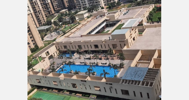 3 BHK interior done up flat in Nahar Amrit Shakti