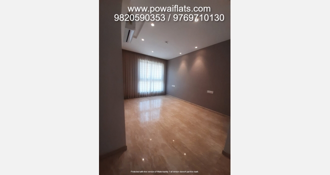 2 BHK for rent in brand new building of Hiranandani Gardens, Powai