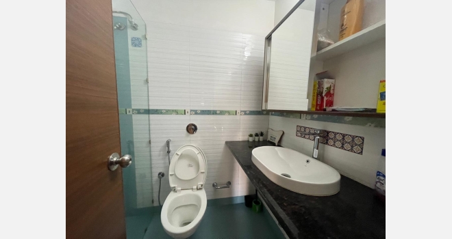 3 BHK fully interior done up flat for sale in Nahar Amrit Shakti