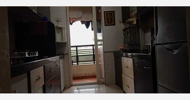 3 BHK fully furnished interior done up flat in chandivali for rent