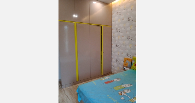 2 BHK beautifully interior done up flat for lease in Yvonne , Nahar Amrit Shakti, Chandivali
