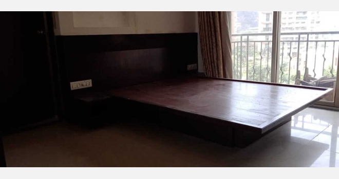 3 BHK fuully furnished flat for lease in Nahar Amrit Shakti Complex
