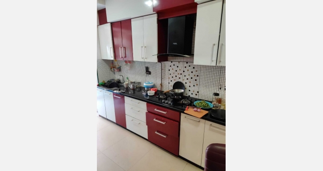 3 BHK beautifully interior done up flat for lease in Nahar Amrit Shakti