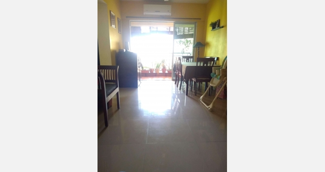 2 BHK rental flat in Nahar Amrit Shakti, Chandivali fully furnished on higher floor and garden facing