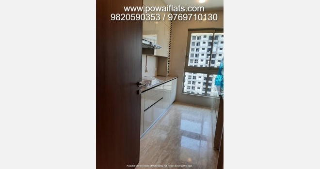 2 BHK for rent in brand new building of Hiranandani Gardens, Powai