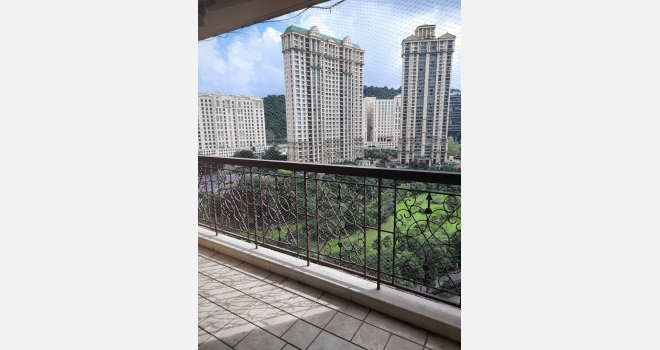 3 BHK fully furnished flat for rent in Hiranandani Gardens prestigious Glen series