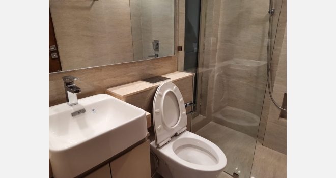 2 BHK semi furnished brand new flat for rent in Hranandan Gardens, Powai