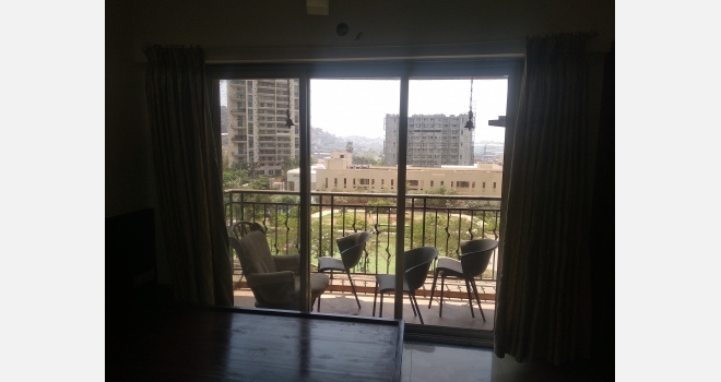 3 BHK furnished aprtment for lease in Nahar Amrit Shakti Chandivali