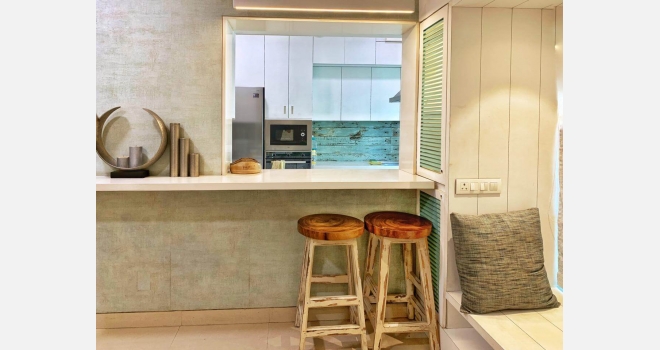 Interior done up 3 BHK flat for lease in Nahar Amrit Shakti