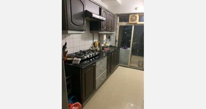 2 BHK semi furnished flat for lease in FRANGIPANI FIORELLO building, Chandivali