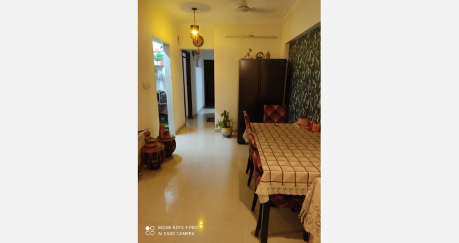 Available 3bhk for Sale  with Big Balcony Garden facing