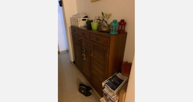 2 BHK semi furnished flat for lease in FRANGIPANI FIORELLO building, Chandivali