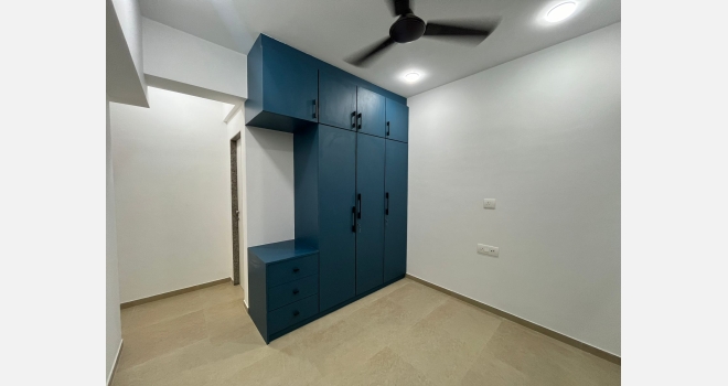 2 bhk semi furnished flat for rent in Kanakia Silicon Valley