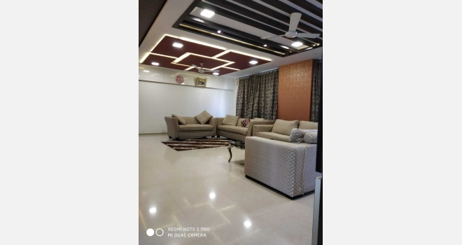 3 & 1/2 BHK , 2200 SQ.FT, Fully Furnished flat for rent in Burberry, Nahar Amrit Shakti, Chandivali