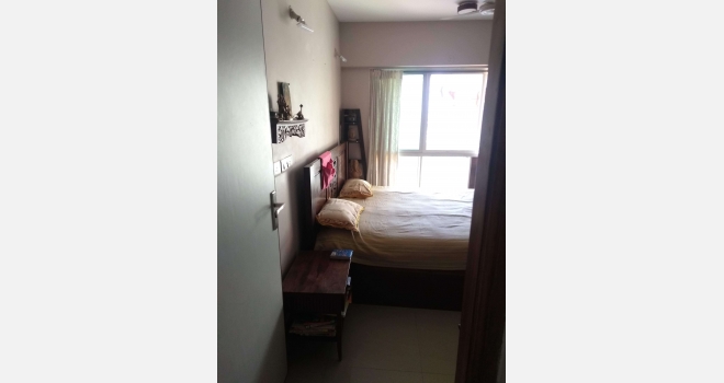 2 BHK rental flat in Nahar Amrit Shakti, Chandivali fully furnished on higher floor and garden facing