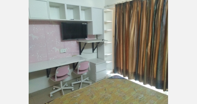 3 BHK furnished aprtment for lease in Nahar Amrit Shakti Chandivali