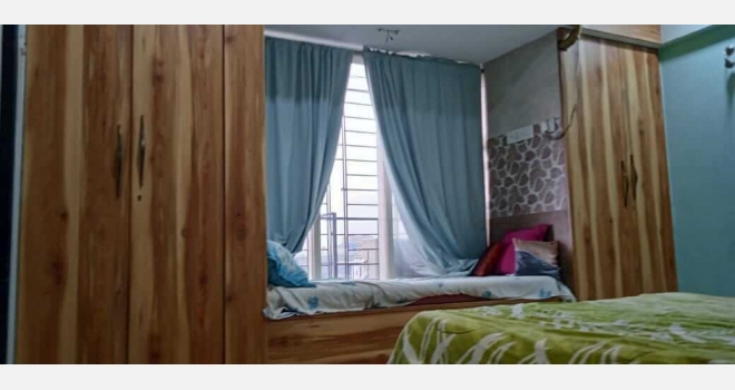 3 BHK fully furnished interior done up flat in chandivali for rent