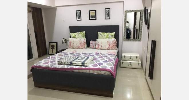 Interior done up 3 BHK fully furnished for leasing in Nahar Amrit Shakt,Chandivalii