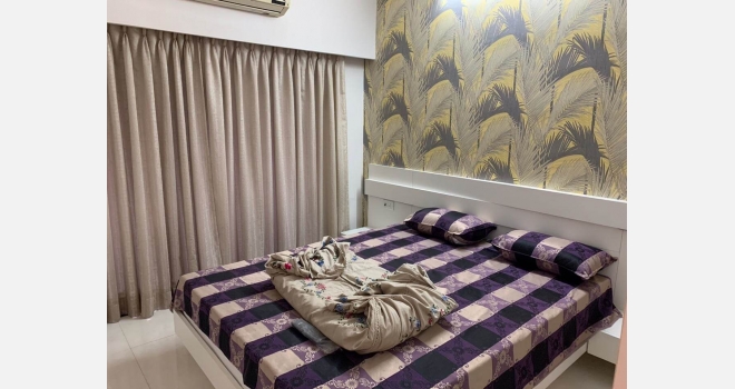 3 BHK Fully Furnished & Interior Done up flat in Yarrow Building, Chandivali