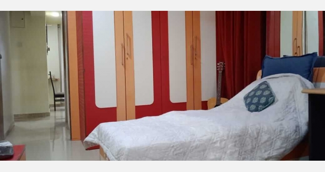3 BHK fully furnished interior done up flat in chandivali for rent