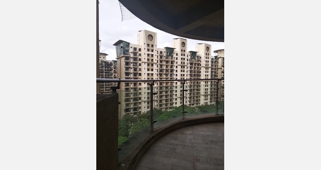 3 BHK for sale Jain Temple Facing Flat in new 8 towers of Nahar Amrit Shakti Complex, Chandivali