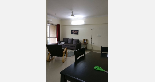 3 BHK  Semi Furnished for rent in new 8 towers, Nahar Amrit Shakti, Chandivali
