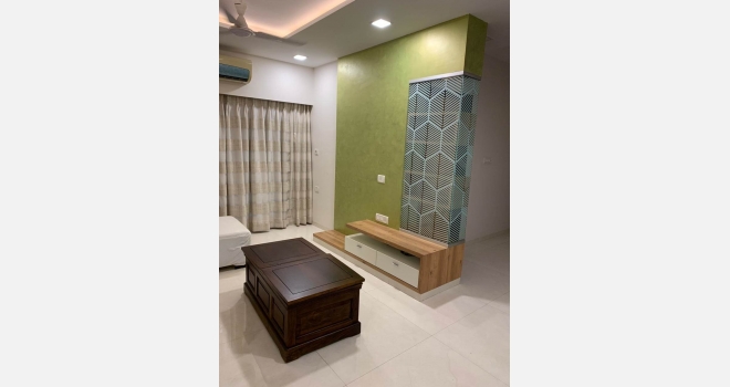 3 BHK Fully Furnished & Interior Done up flat in Yarrow Building, Chandivali