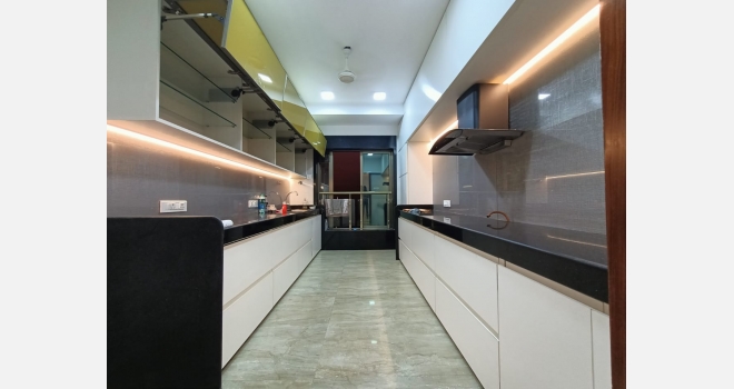 3.5 BHK Converted in 3 BHK beautifully interior done up flat for lease in Chandivali